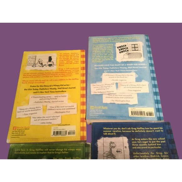 Diary of a Wimpy Kid Reading Book  4 Books for Young Readers - Picture 6 of 6